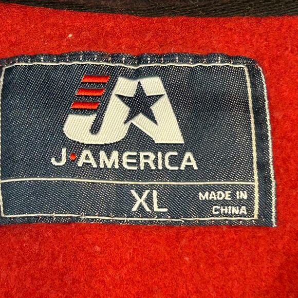 Alabama Mens XL Hoodie Crimson Tide J America Cotton Poly Blend - Picture 3 of 9